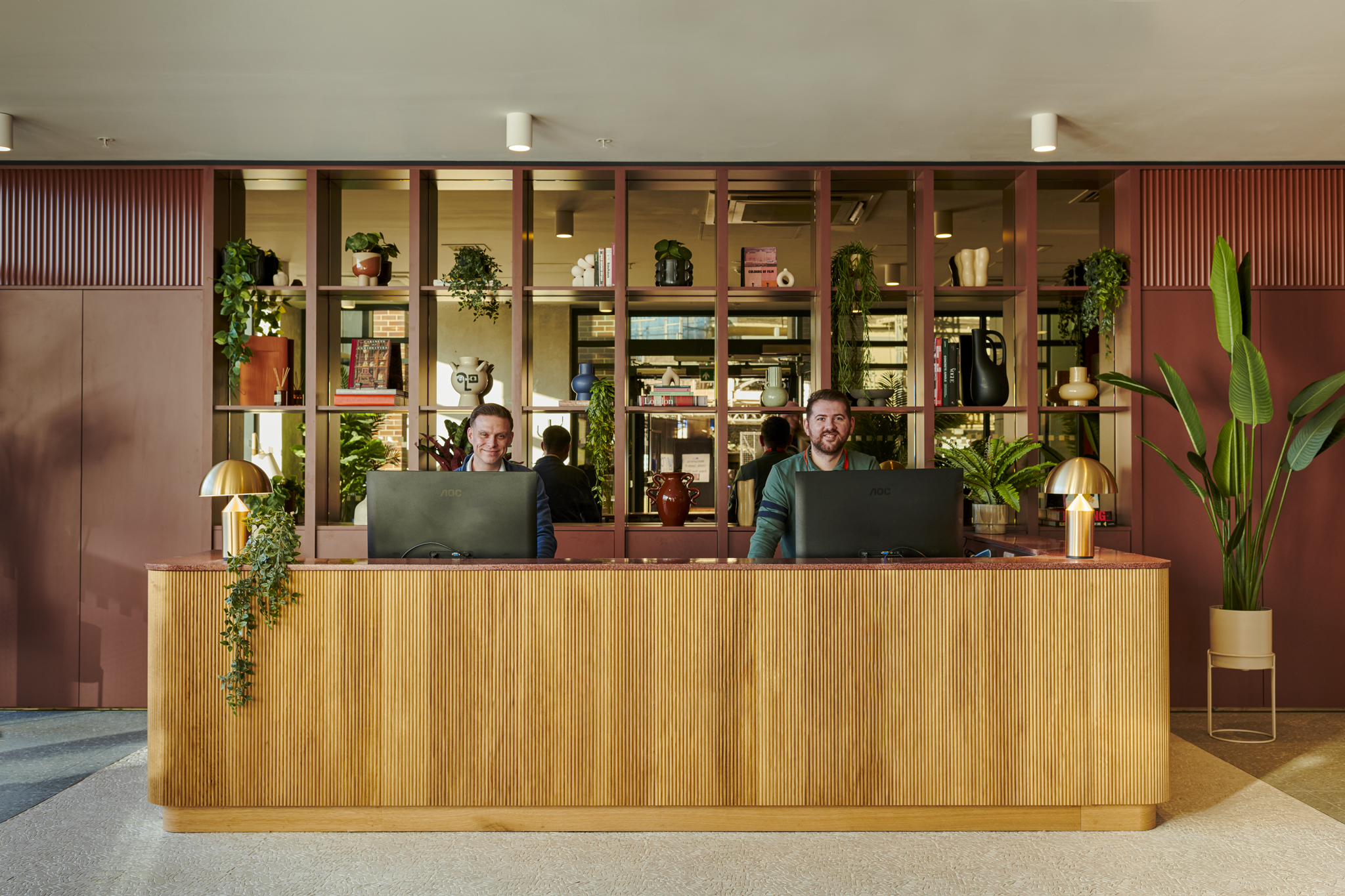 UNCLE Leeds reception desk